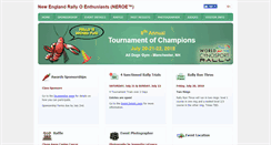 Desktop Screenshot of newenglandrallyo.com